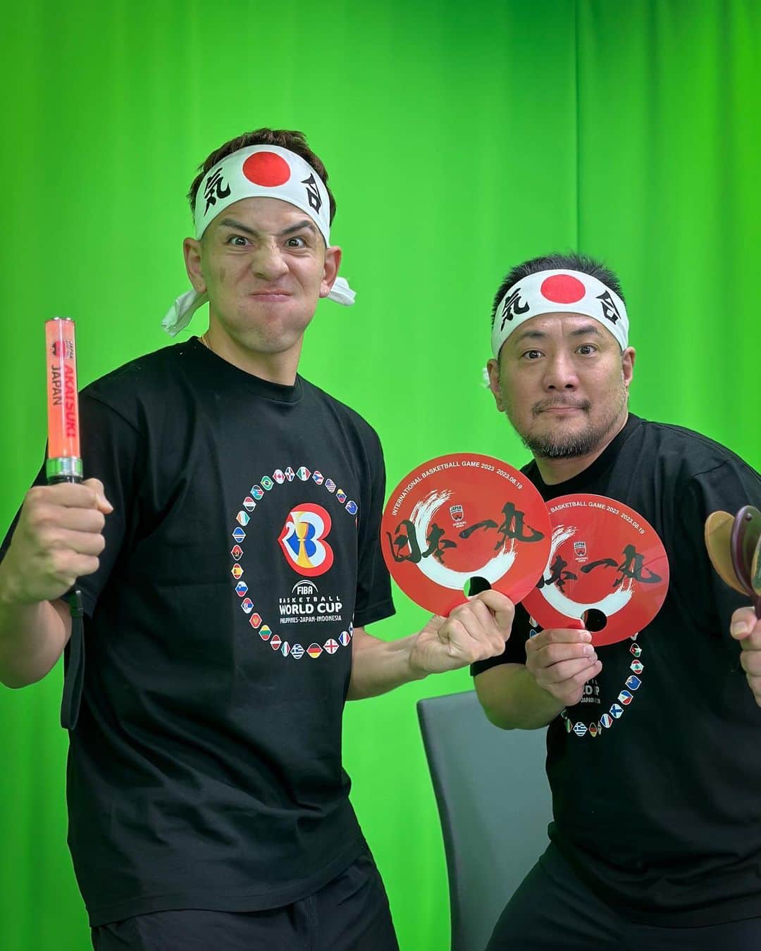 ベンドラメ礼生のインスタグラム：「2023.08.27  初めての日本代表戦ゲスト解説🇯🇵🏀！  素晴らしい試合を見せてもらった。 胸が熱くなった。 感動した。ありがとう。  #Akatuskijapan」