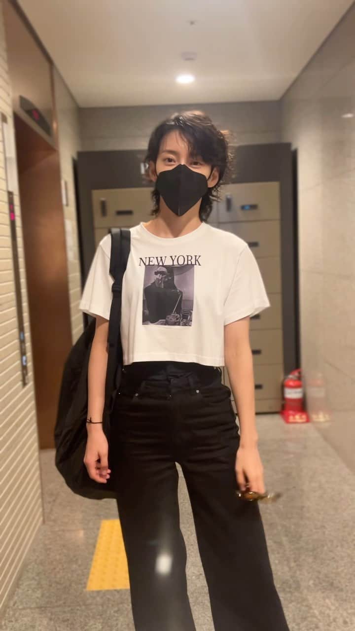 チョン・ヘインのインスタグラム：「Sunday night🌙」