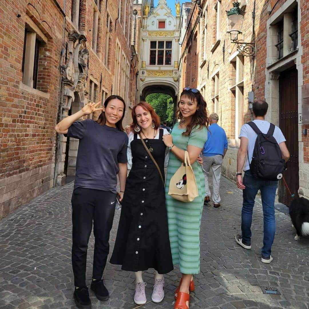 太田りゆさんのインスタグラム写真 - (太田りゆInstagram)「📍Belgium🇧🇪 凄く綺麗な街並みだった 思い出のひとつとして📸*     #teambridgestonecycling #chaseyourdream #trackcycling #trackcyclist #cycling #cyclist #belgium #cyclingphotos #sprint #sport #athlete #japan  #自転車 #自転車競技 #サイクリング #スポーツ #筋肉 #筋肉女子 #トレーニング #トレーニング女子 #ベルギー」8月27日 22時57分 - riyuponpon