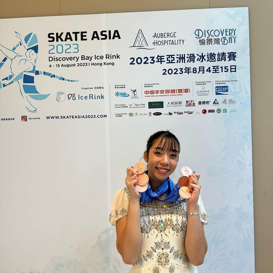 シータ・ラムサムさんのインスタグラム写真 - (シータ・ラムサムInstagram)「✨Skate Asia 2023✨ 🥇🥇🥇🥇🥇🥇 🥳 Had so much fun at my first ISI competition in 12 years! 😱 Biggest thanks to everyone for all the love and support this past week 💕 Hopefully I’ll see you guys again soon! 🫶🏻  📸: @zoominto_mi」8月27日 23時00分 - palmipalmtrees