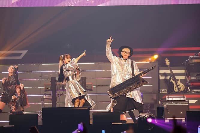 tokuのインスタグラム：「アニサマ2023 AXEL  東山奈央さんとコラボの「Error」。 ガルニデ「幻愛遊戯」。  四年ぶりのアニサマ、ありがとうございました♪  #アニサマ  #garnidelia」