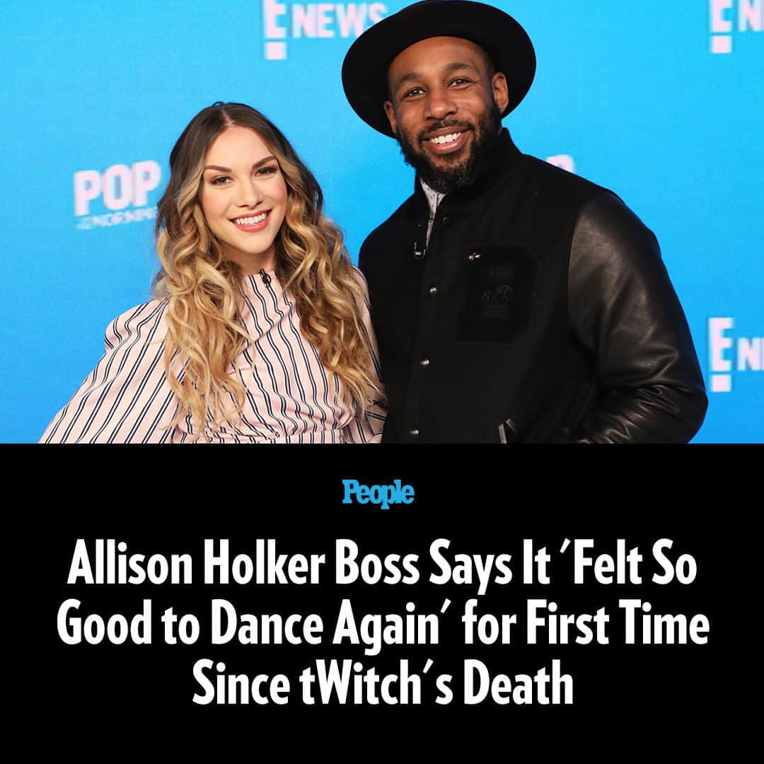 People Magazineさんのインスタグラム写真 - (People MagazineInstagram)「Allison Holker Boss is getting her groove back.  The professional dancer, 35, expressed that it “truly felt so good to dance again” in a new video shared on Instagram Saturday showing her jamming to Missy Elliott’s “Bomb Intro/Pass That Dutch” hit.  The TikTok video was the first time Holker shared herself dancing on social media since her husband Stephen "tWitch" Boss’ death by suicide in December at age 40.  “I was overwhelmed with so many emotions,” Holker wrote in the caption. “I was both scared and excited. But dance has always been there for me … even now and I am so grateful for that. And thank you @bperryrussell for making it so fun and making me feel safe!”  In her first interview since tWitch passed away, Holker told PEOPLE exclusively in May that “dancing with him was so special.”  She revealed, "I haven't danced yet. I've wiggled with my kids here and there ... but I haven't yet. I know that I will get there. I will." Tap the link in our bio to read the full story. | 📷: Getty Images」8月28日 0時00分 - people