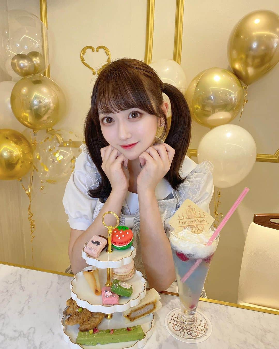 のインスタグラム：「👸🩷 @princess_maid_concafe」