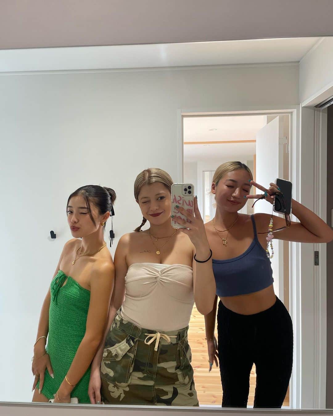 RONAのインスタグラム：「The Powerpuff Girls💚💙❤️」