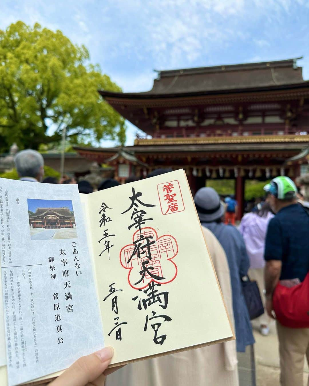 桜咲いおりのインスタグラム：「#太宰府天満宮 ⛩」