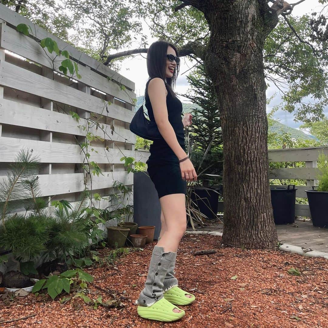 のインスタグラム：「この5分後にゲリラ豪雨に襲われました🙁🙁🙁」