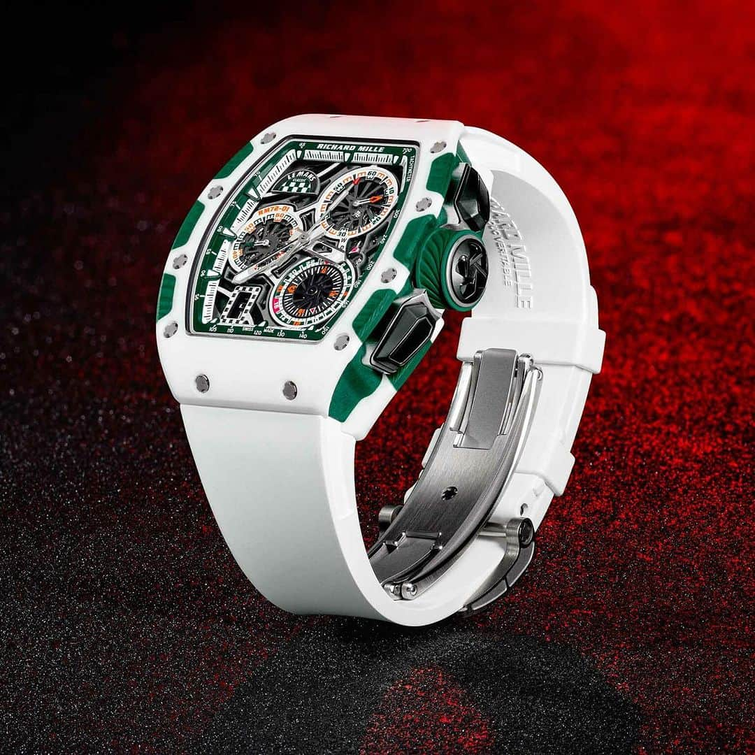 Daily Watchさんのインスタグラム写真 - (Daily WatchInstagram)「@richardmille is associated to many sports but the connection with motor racing is possibly the strongest. For this years Le Mans Classic race in july the brand presented the RM72-01, offered in a limited run of 150 pieces. What do you think of this masterpiece? #richardmille #richardmillerm7201 #lemansclassic」8月27日 19時02分 - dailywatch