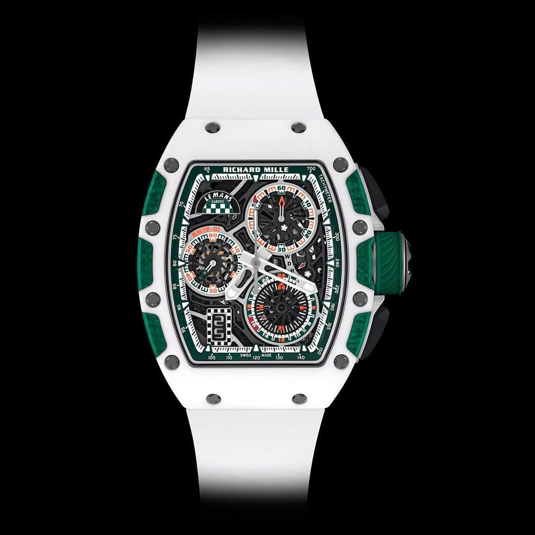 Daily Watchさんのインスタグラム写真 - (Daily WatchInstagram)「@richardmille is associated to many sports but the connection with motor racing is possibly the strongest. For this years Le Mans Classic race in july the brand presented the RM72-01, offered in a limited run of 150 pieces. What do you think of this masterpiece? #richardmille #richardmillerm7201 #lemansclassic」8月27日 19時02分 - dailywatch