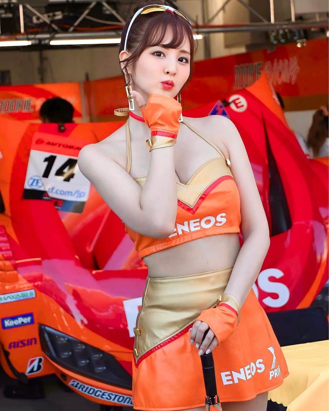 安田七奈さんのインスタグラム写真 - (安田七奈Instagram)「SUPERGT Rd.5鈴鹿🔔🦌 TGR TEAM ENEOS ROOKIEの 応援ありがとうございました🫶  正式結果が出て‥ 14号車 TGR TEAM ENEOS ROOKIE 3位獲得しました😆‼︎‼︎‼︎  表彰台に上がる姿を見られなかったのは 心残りですが‥ それはてっぺん🥇にとっておくということで☺️  暑い中たくさんの応援 ありがとうございました☺️ 次戦もよろしくお願いします👍🧡  #SUPERGT #ENEOS #鈴鹿サーキット #安田七奈 #なーちゃ #レースクイーン #rq #ラウンドガール #グラビア #グラビアアイドル #グラドル #インスタグラビア#美乳 #水着 #ビキニ #ムチムチ #むちむち #セクシー #セクシー美女 #followme #japanese #japanesegirl #instagood #instalike #photooftheday #팔로우 #얼스타그램 #粉我 #非常好 ⠀ ⠀」8月27日 19時07分 - nana_yasuda