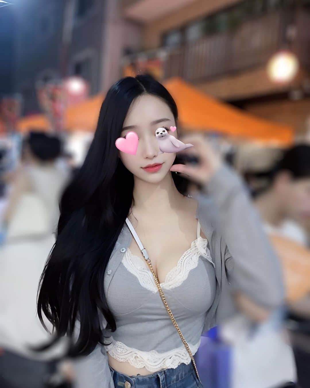 探偵ちゃんのインスタグラム：「夏祭り滑り込みました‼️」