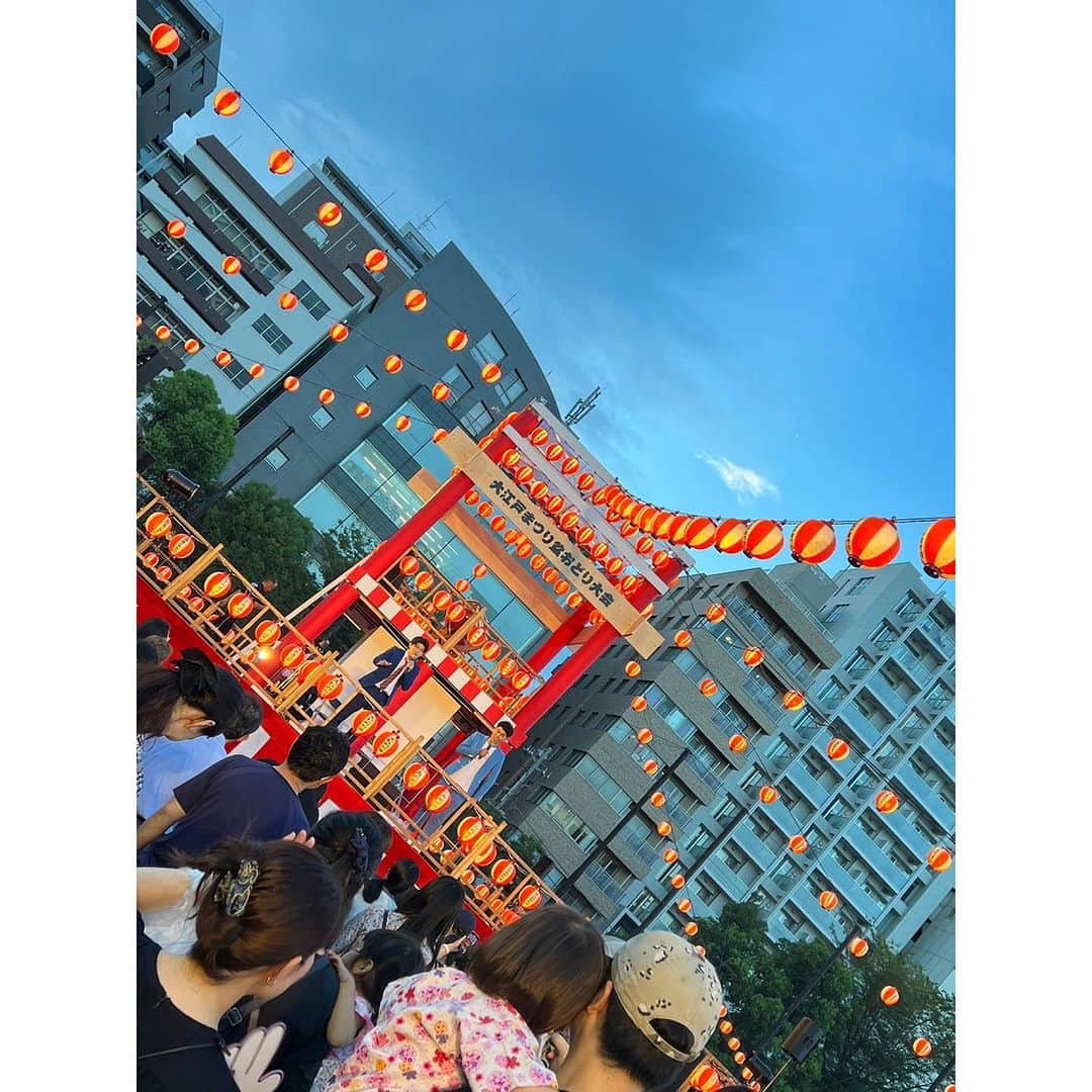 土佐有輝のインスタグラム：「ゆうきの裏垢  昨日は地元のお祭り「大江戸祭り」にお邪魔しました。 小学生の頃からずっと行ってたお祭りにゲストで出られて人生トップクラスで嬉しかったです！！！  たくさんの地元の皆さんに温かい声援頂きまたがんばろって思えました！！！！！！！！！！  #日本橋のみんなありがとう」