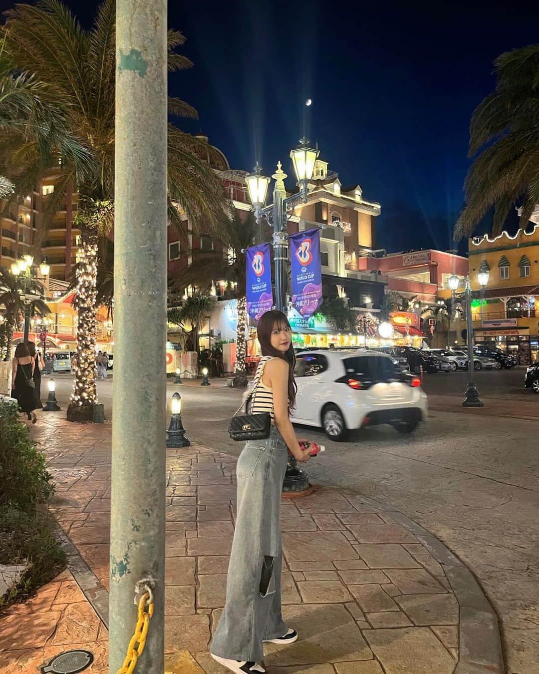 鈴木遥夏のインスタグラム：「🛩🌺in okinawa  楽しかった✨✨」