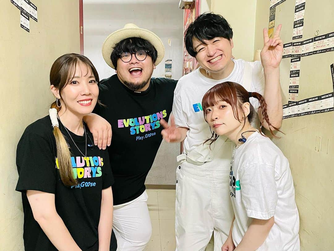 Play.Gooseさんのインスタグラム写真 - (Play.GooseInstagram)「Play.Goose "Live" Tour 2023『Evolutions Story[s]』セミファイナル広島公演。ありがとうございました！ファイナルへ向けてたくさんのパワーをいただきました！ラストはファイナル東京。最後まで駆け抜けます！ #PlayGoose」8月27日 21時09分 - playgoosejp