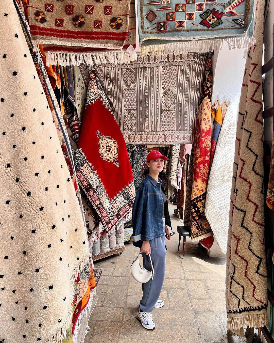 ルナ・マヤのインスタグラム：「"Getting lost in the beauty of Casablanca's streets and stories 🇲🇦✨ #RoamingCasablanca #CityWanderlust"」