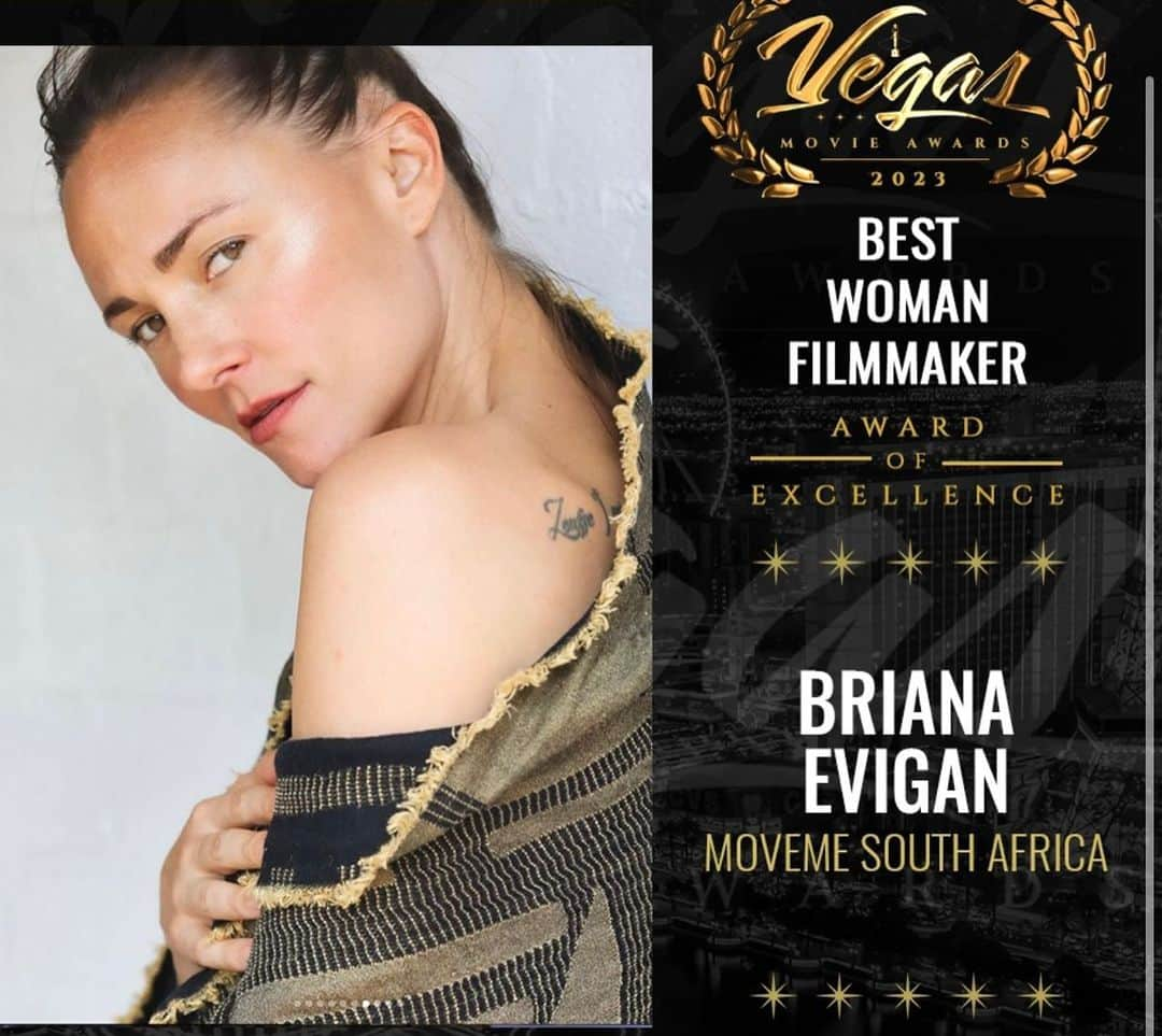 ブリアナ・エヴィガンさんのインスタグラム写真 - (ブリアナ・エヴィガンInstagram)「@vegasmovieawards thanks for the recognition. Our whole team is very proud and honored to have been seen. The journey has just begun! 📸 @rosannafaraci」8月27日 21時29分 - brianaevigan