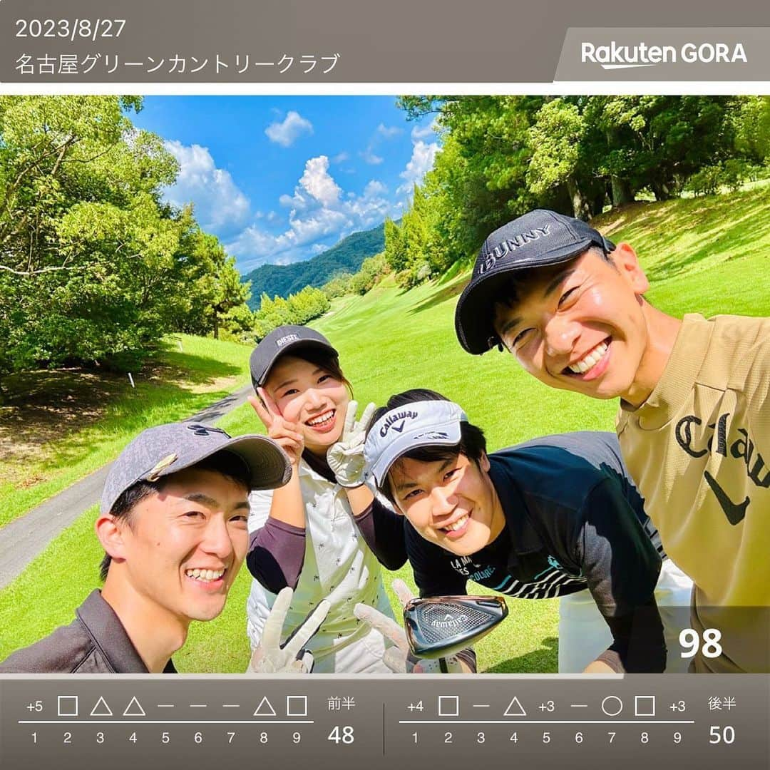 上坂嵩さんのインスタグラム写真 - (上坂嵩Instagram)「⛳️ . 楽しいメンバーで、楽しいラウンド⛳️ 良い休日となりました☀️ . ゴルフ自体は、大叩きしてしまう悪い癖を なおさないといけないですね💦 . 明日から、また仕事がんばります！ . . #ゴルフ #休日ゴルフ #週末ゴルファー  #愛知ゴルファー #東海ゴルファー  #golf #ゴルフ好きな人と繋がりたい  #ゴルフ好き #ゴルフコーデ #ゴルフ男子 #メーテレ #アップ #アナウンサー #フィールドキャスター #ニュースワード #SDGs #SDGsビジネスマスター #上坂嵩」8月27日 21時52分 - takashi_uesaka_nbn