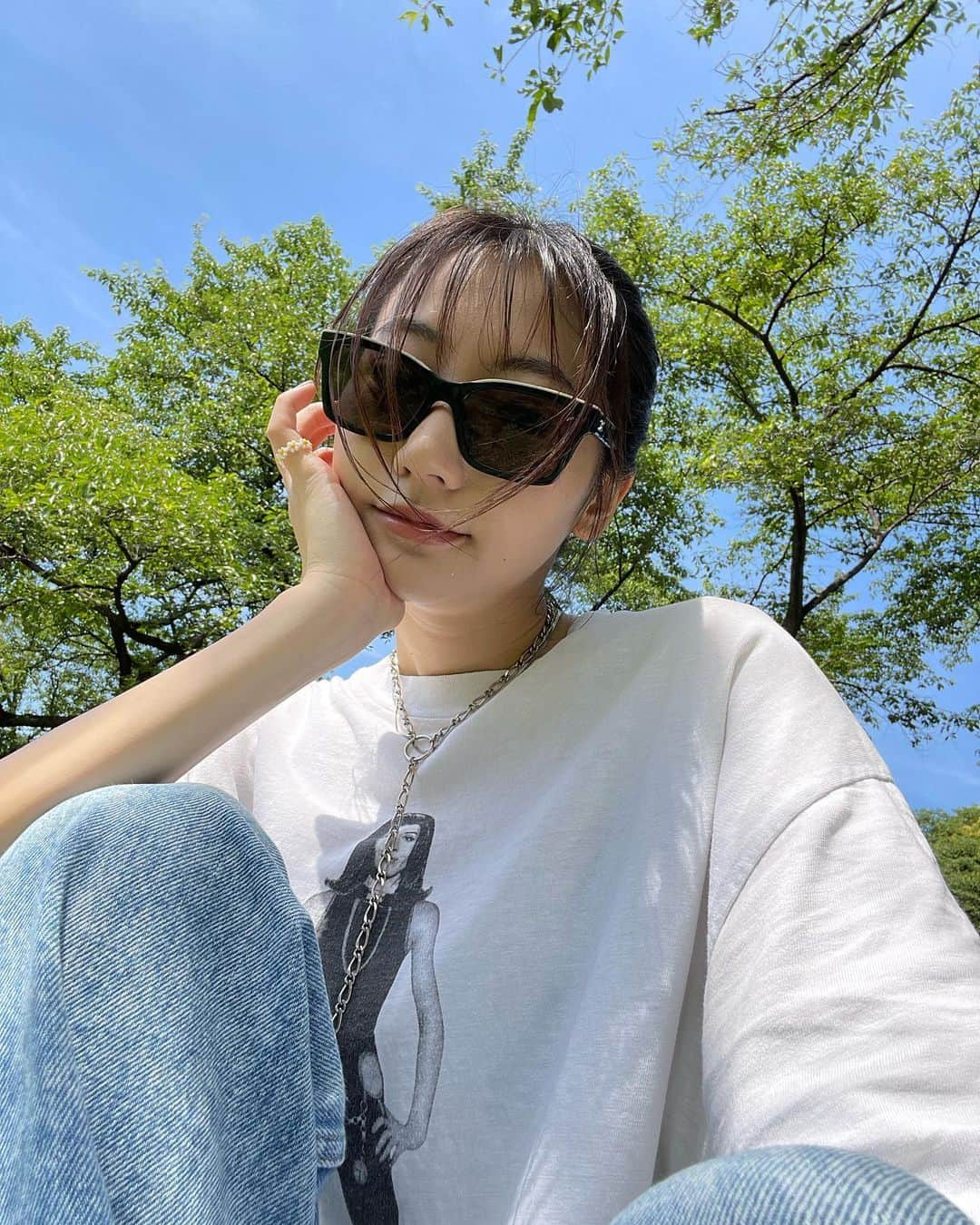 武田玲奈さんのインスタグラム写真 - (武田玲奈Instagram)「自然を求める🌳🌿🍃 定期的に摂取したい、、🌲」8月27日 21時46分 - rena_takeda