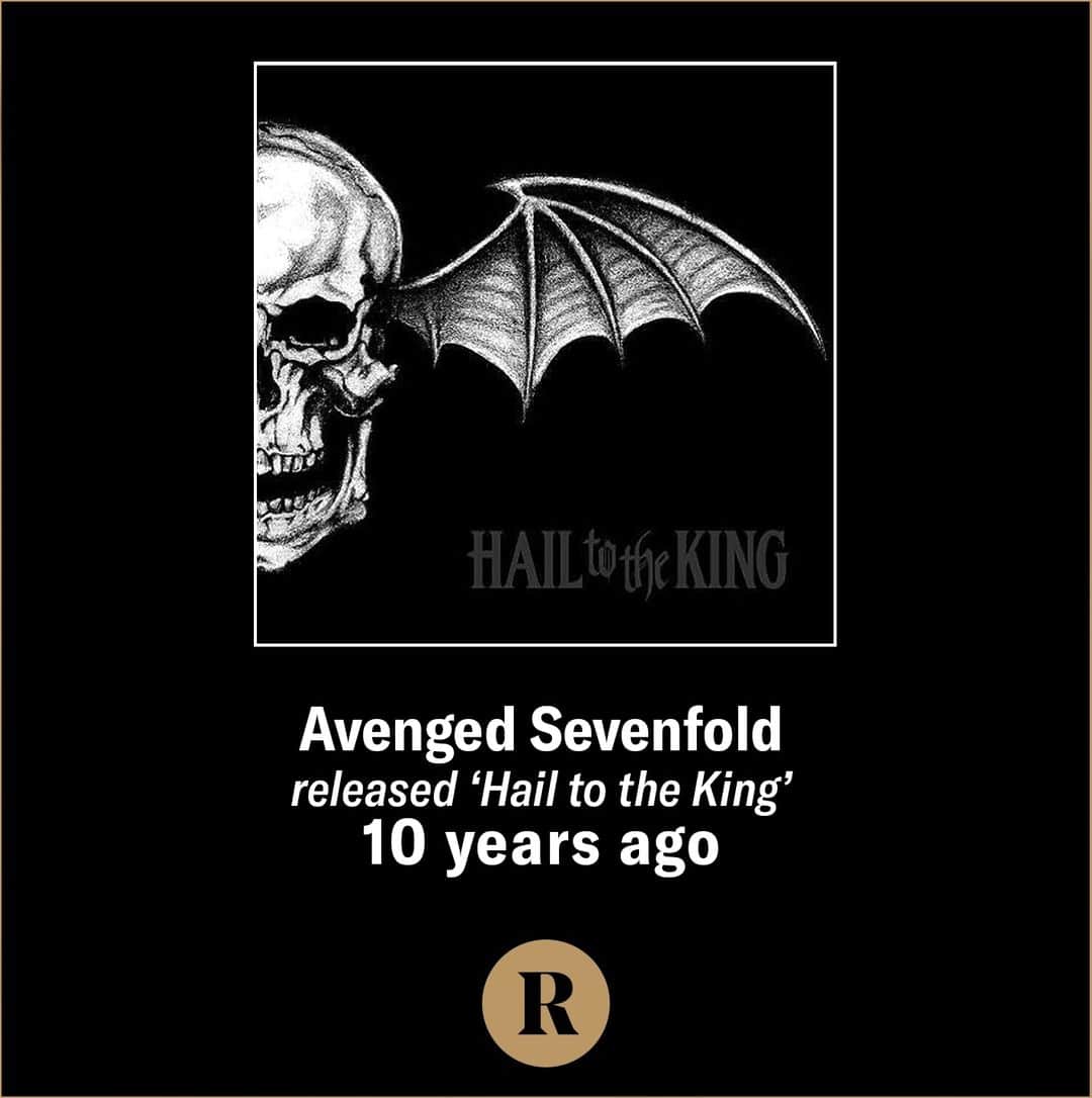 Revolverさんのインスタグラム写真 - (RevolverInstagram)「💀🦇 Avenged Sevenfold's 'Hail the King' is 10 years old!⁠ ⁠ Where do you rank it in their catalog?」8月27日 22時00分 - revolvermag
