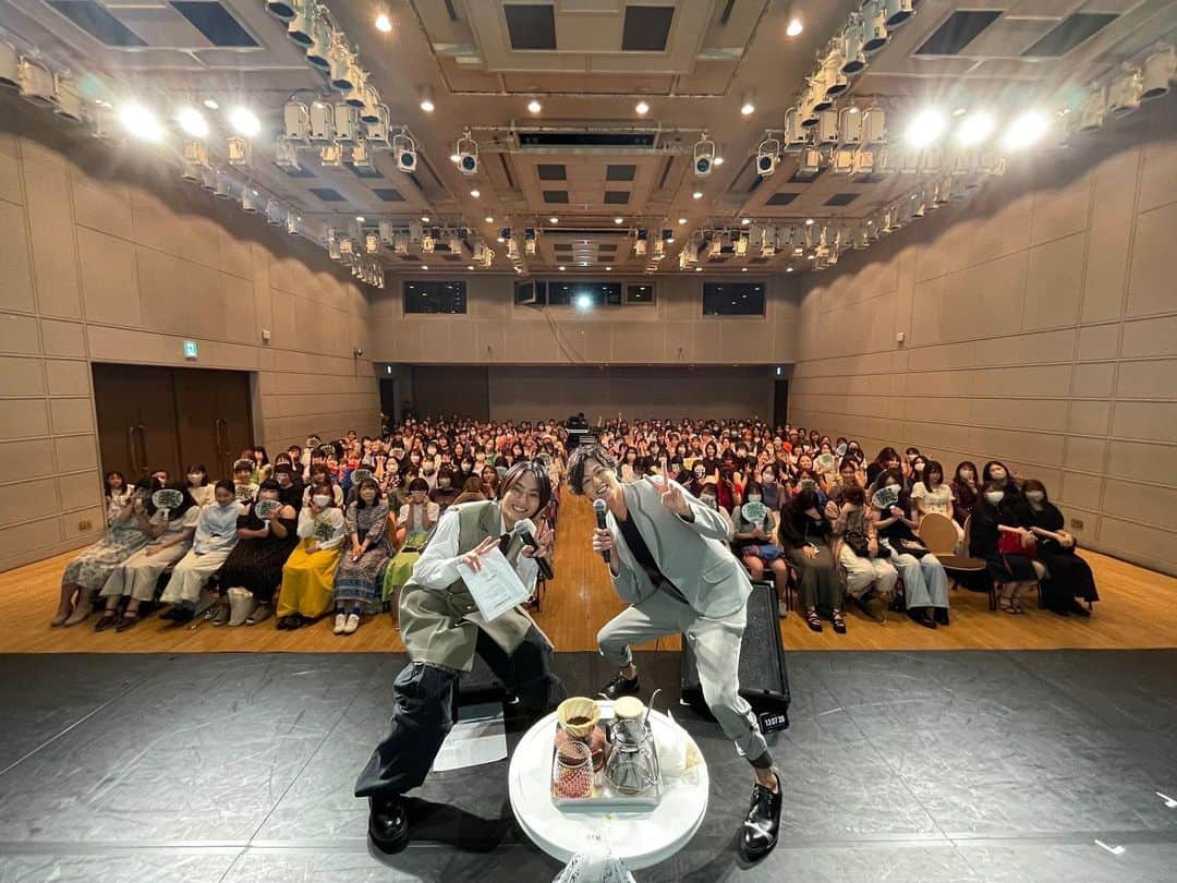 永田崇人のインスタグラム：「#タカおめでトーク2023  ご来場下さいました皆様、ありがとうございました！！最高の30代のスタートを切れました😊  今後とも末長くどうぞ、よろしくお願いします！！  永田崇人」