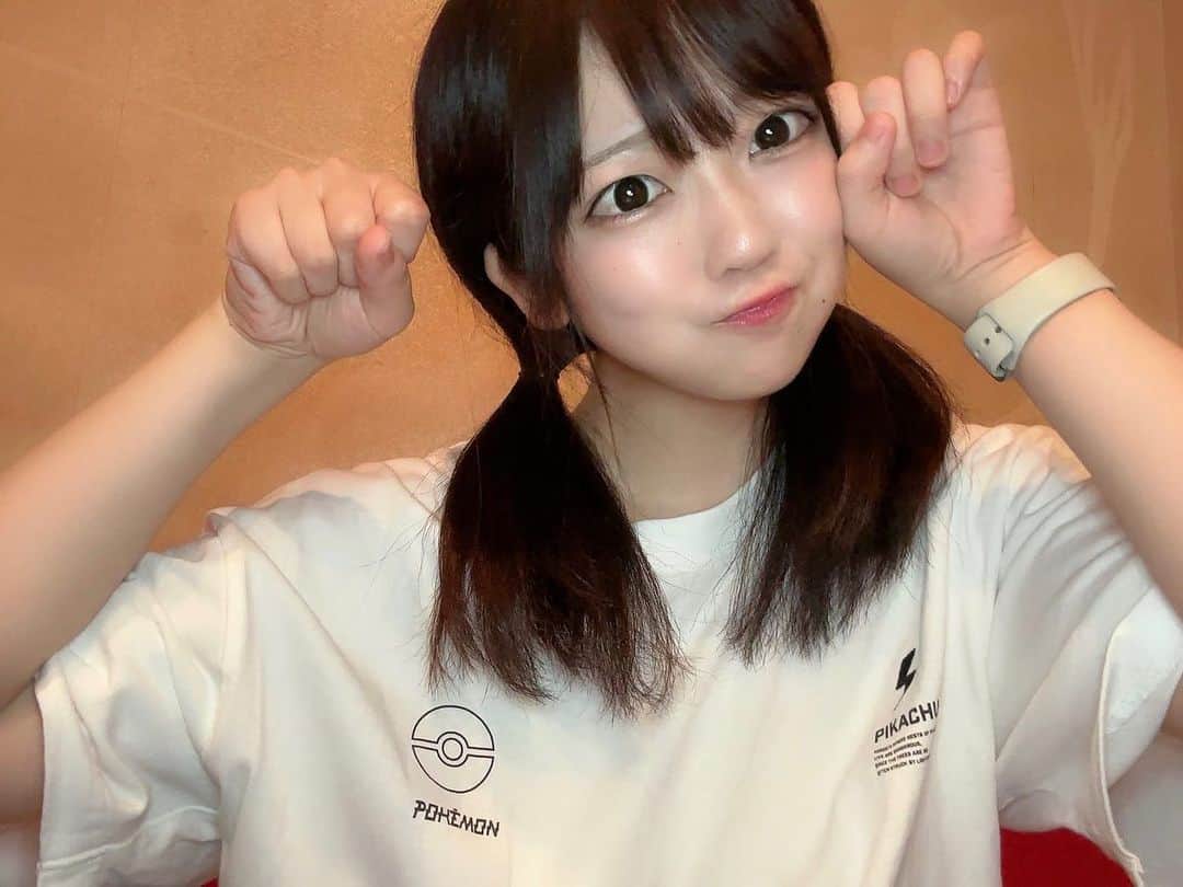 池田杏菜さんのインスタグラム写真 - (池田杏菜Instagram)「⚡️⚡️⚡️  Tシャツピカチュウのやつやねん  ほんとうは裏がかわいいのだけど かわいすぎるからみせなーい！  #ユニクロおんな  ⚡️⚡️⚡️」8月27日 22時28分 - ikestagram_o00