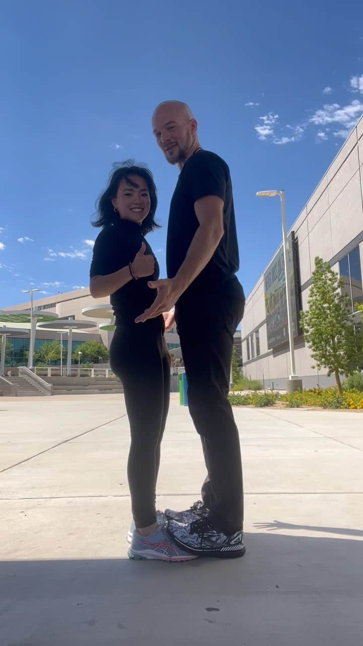 ダニエル・オシェイのインスタグラム：「A partner challenge that @elliekam.w aced! And I… did not. 🙃  #champscamp2023」