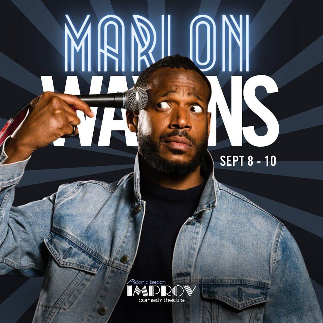 マーロン・ウェイアンズさんのインスタグラム写真 - (マーロン・ウェイアンズInstagram)「TICKETS SELLING FAST 🤩 catch @MARLONWAYANS live  THREE DAYS @ DANIA IMPROV 🎙️ FRI, SEP 8, 2023 7:30 PM + 10:00 PM 🎙️ SAT, SEP 9, 2023 7:00 PM + 9:30 PM 🎙️ SUN, SEP 10, 2023 7:00 PM  SECURE YOURS 🌟🌟 head to daniaimprov.com LINK IN BIO  __ comedy club, improv, things to do, #daniabeach #thingstodo #florida @dania.pointe」8月28日 1時34分 - marlonwayans