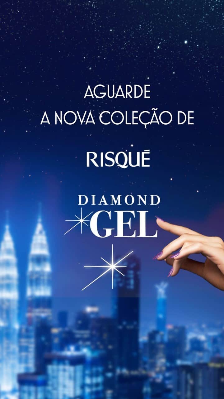 Risqueのインスタグラム：「Do bar à balada, do karaokê à pista de dança: juntas, somos protagonistas da nossa noite.   ✨Tá chegando a hora de brilhar com a nova coleção de Risqué Diamond Gel. ✨  #EsmaltesRisqué #RisquéOficial」