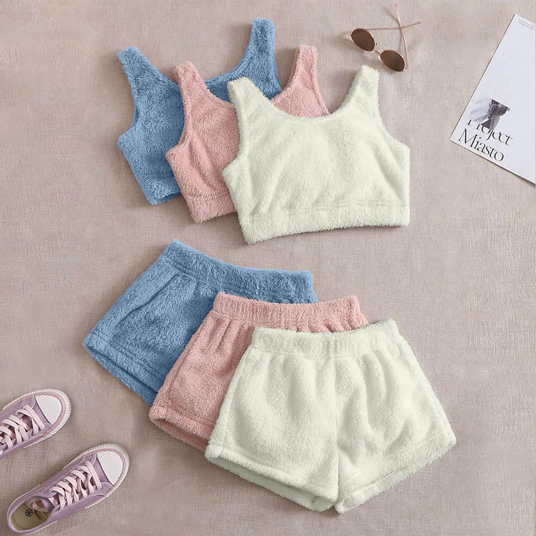 SHEINのインスタグラム：「Sweet dreams just got even sweeter with our cozy cute sleepwear sets! 🌙💤 Which would you wear first to slumber in style? 👇  🔎 16478182 18495825  #SHEIN #SHEINforAll #SHEINstyle #fashion #chic」