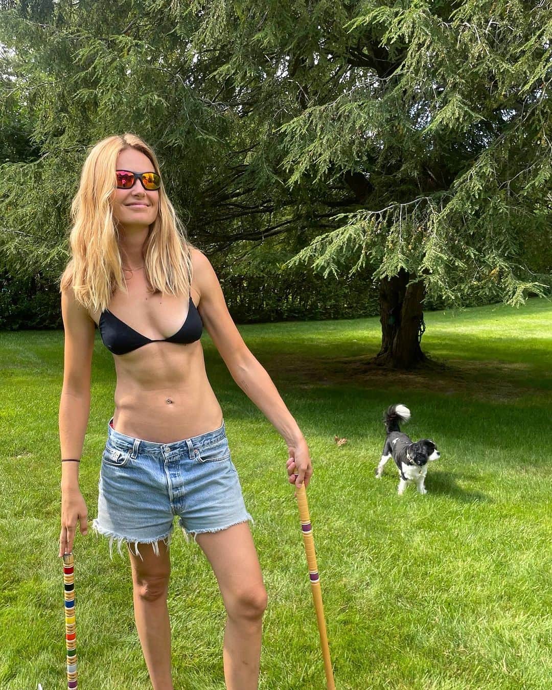 ブリジット・マルコムのインスタグラム：「A pair of natural athletes in their element」