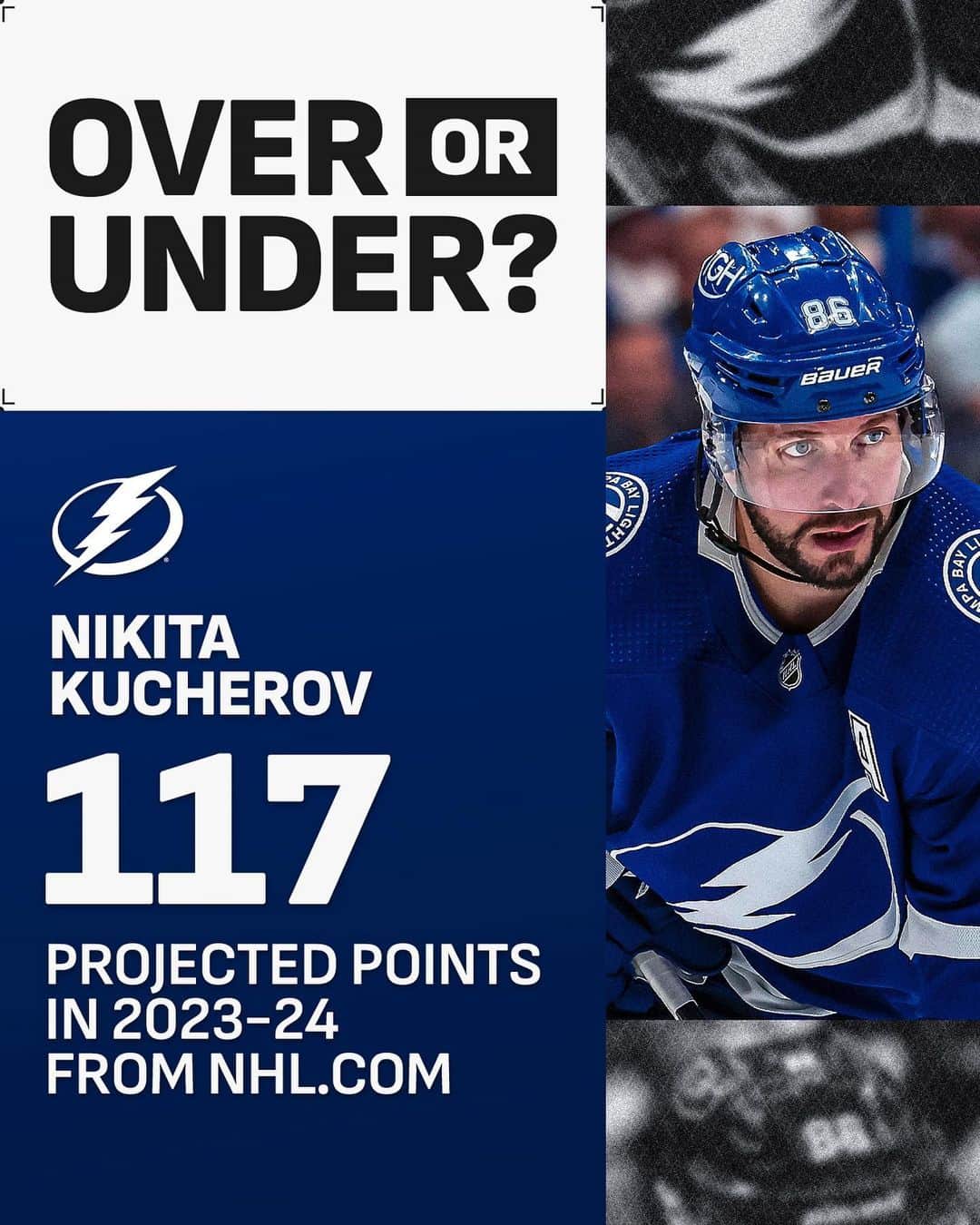 NHLさんのインスタグラム写真 - (NHLInstagram)「Are you picking @nikitakucherov86 in the First Round of your #FantasyHockey draft? ⚡」8月28日 5時35分 - nhl