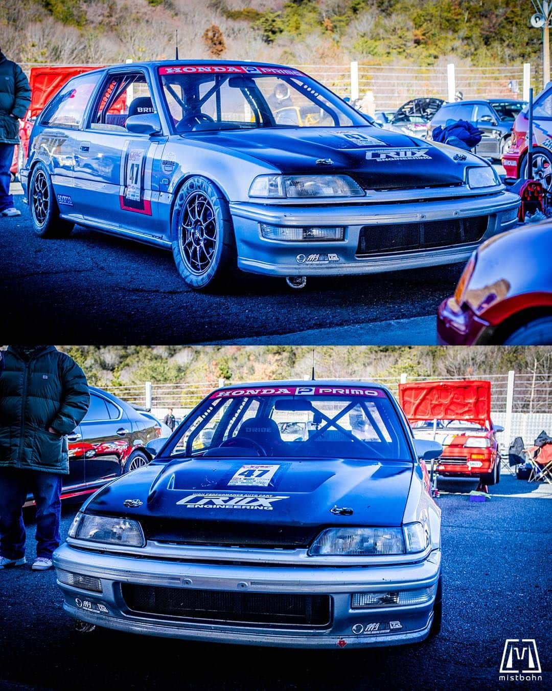 mistbahnさんのインスタグラム写真 - (mistbahnInstagram)「_ TikToker Honda EF9 CIVIC SiR _ 🚗: @makotu_ef9 📷: @mistbahn _ Shot on Jan-29 2023 🏁 "CTAC(Central Time Attack Challenge @central_time_attack_challenge )" Central Circuit (Hyogo, Japan). _ JP) 2023年1月29日、セントラルサーキットで開催されたCTAC(セントラル・タイムアタック・チャレンジ)にて撮影。 _ #ctac #ctac2023 #centraltimeattackchallenge #centralcircuit #セントラルサーキット #magnum #civic #hondacivic #シビック #ホンダシビック #efcivic #ef9 #n1civic #bseries #b16 #vtec #kanjo #kanjostyle #kanjoracer #kanjozoku #環状族 #timeattack #timeattackjapan #hondasontrack #crux #enkeiwheels #nt03 #enkei」8月28日 5時44分 - mistbahn