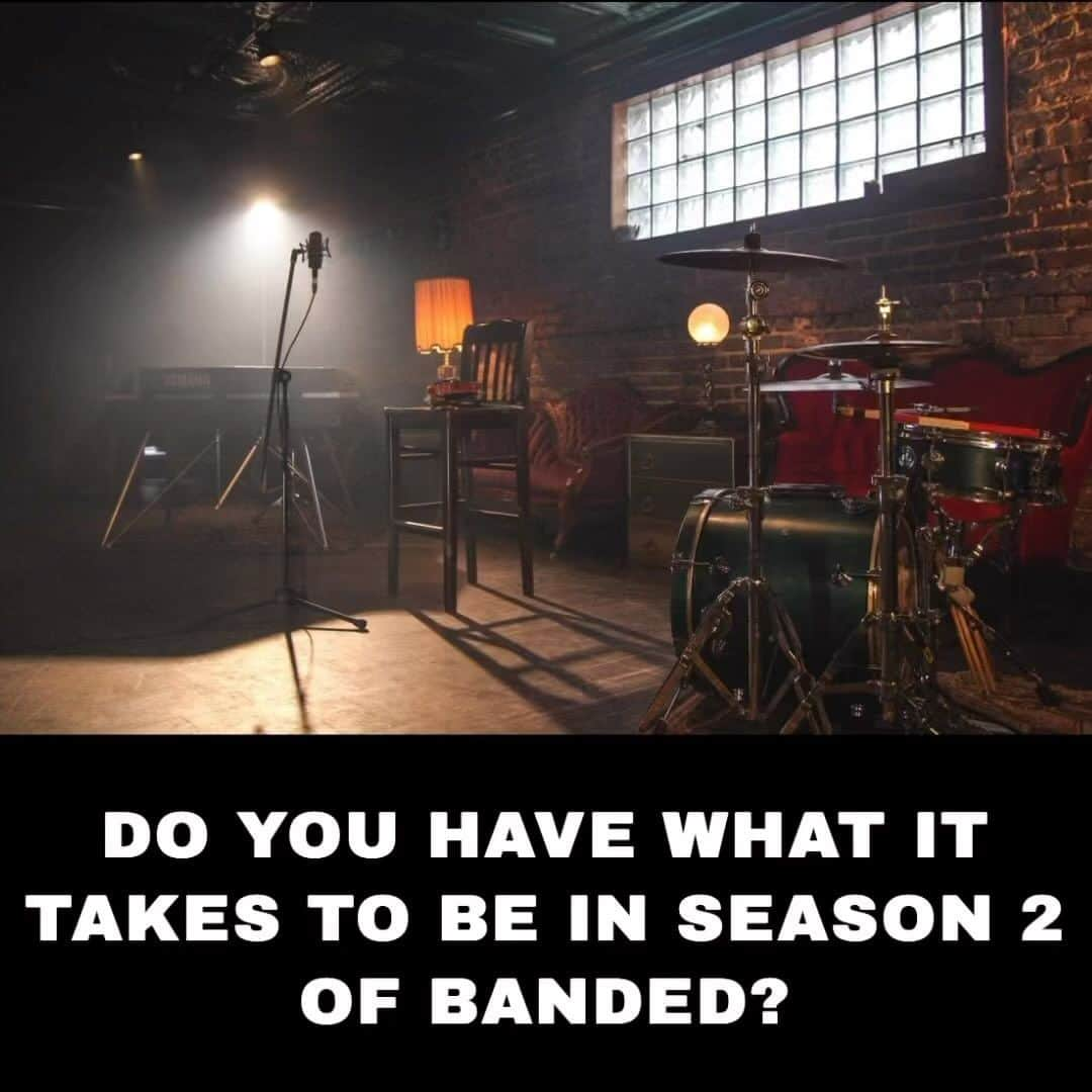 マーク・シュルマンのインスタグラム：「⠀ If you think you have what it takes, season 2 of Banded is coming! @bandedshow 🤟  Check out the banded audition form at https://bandedtv.com/season-2-audition-form/ also available in my bio!!   #banded #season2 #auditions #judge #markschulman」