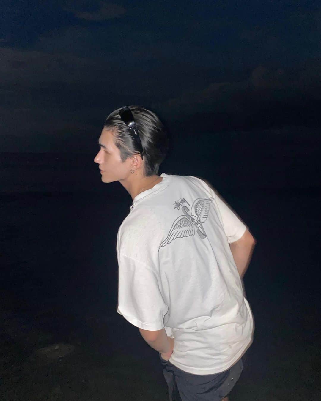 野村大貴さんのインスタグラム写真 - (野村大貴Instagram)「細身じゃ海モテないや #model #TaikiNomura #ガリガリではない #sea」8月28日 18時56分 - nm_noppo