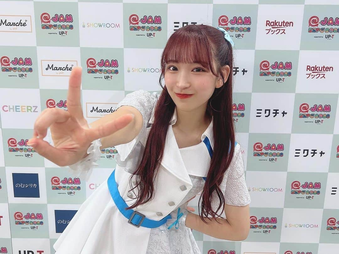 ゆわさんのインスタグラム写真 - (ゆわInstagram)「.  @ JAM EXPO 2023 ありがとうございましたーーー！！🩵 最高の夏だーーーー！！」8月28日 17時41分 - yuwa_rosario