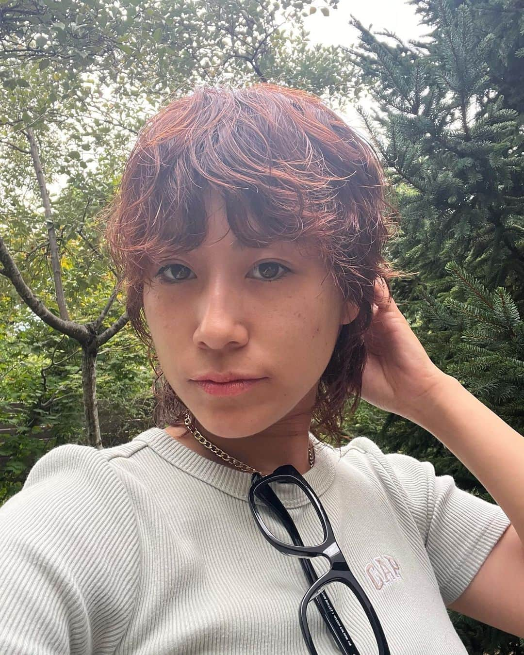 IMALUのインスタグラム：「念願のパーマ😊ワクワク😊  💇 @twiggy_mihomatsuura 🩷」