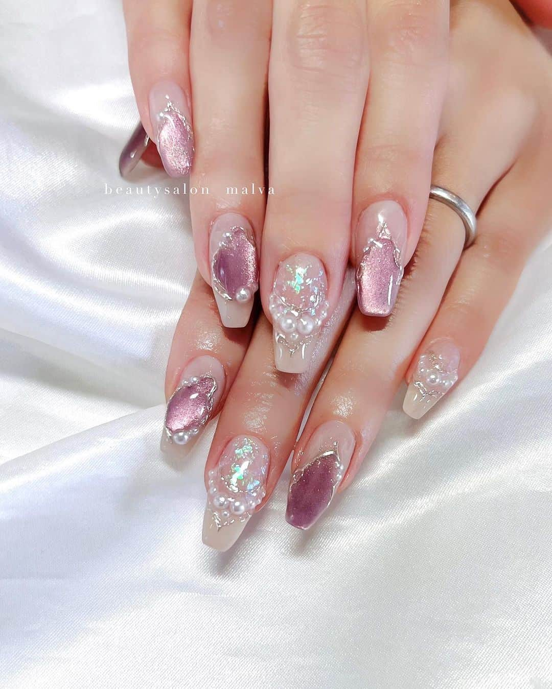 nailsalon malva（ネイルサロンマルヴァ）のインスタグラム