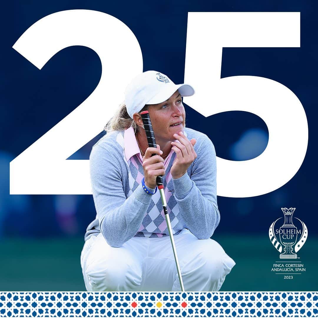 スーザン・ペターセンのインスタグラム：「𝐎𝐧𝐥𝐲 ❷❺ 𝐝𝐚𝐲𝐬 𝐥𝐞𝐟𝐭🔥  #VamosGirls | #SolheimCup2023」