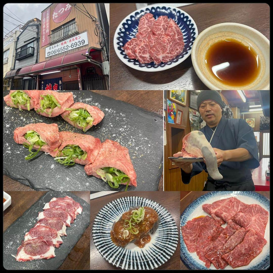 彼方茜香さんのインスタグラム写真 - (彼方茜香Instagram)「たつみ♥ 大阪大正区にある焼肉たつみー！ 何年かぶりに行けた·͜·  帰国中だったなっちゃんのリクエストでお肉🥩 葵ちゃんも帰省中でアゲぽよガールズ集合☝️☝️ 楽しくて過酷なロケを共にした仲間ー𖠋𖠋𖠋‎ よき日でした🐙  #大阪に〜はう〜まいもんがいっぱいあるんやでぇ〜たこやき餃子お好み焼き豚まん って歌知ってます？笑」8月28日 11時29分 - serikaochikata