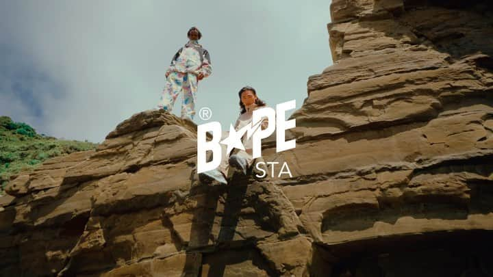 I.T IS INSPIRATIONのインスタグラム：「Introducing the BAPE®️ TRAIL STA  Offering a versatile experience with both on and off-road details. - Coming in two essential colorways, the BAPE®️ TRAIL STA can be worn during training, but also as lifestyle shoe for everyday wear. -  BAPE®️ TRAIL STA is now available on ITeSHOP.  #abathingape #bape #bapesta #trailsta #bapestorehongkong #ithk #newarrivals」