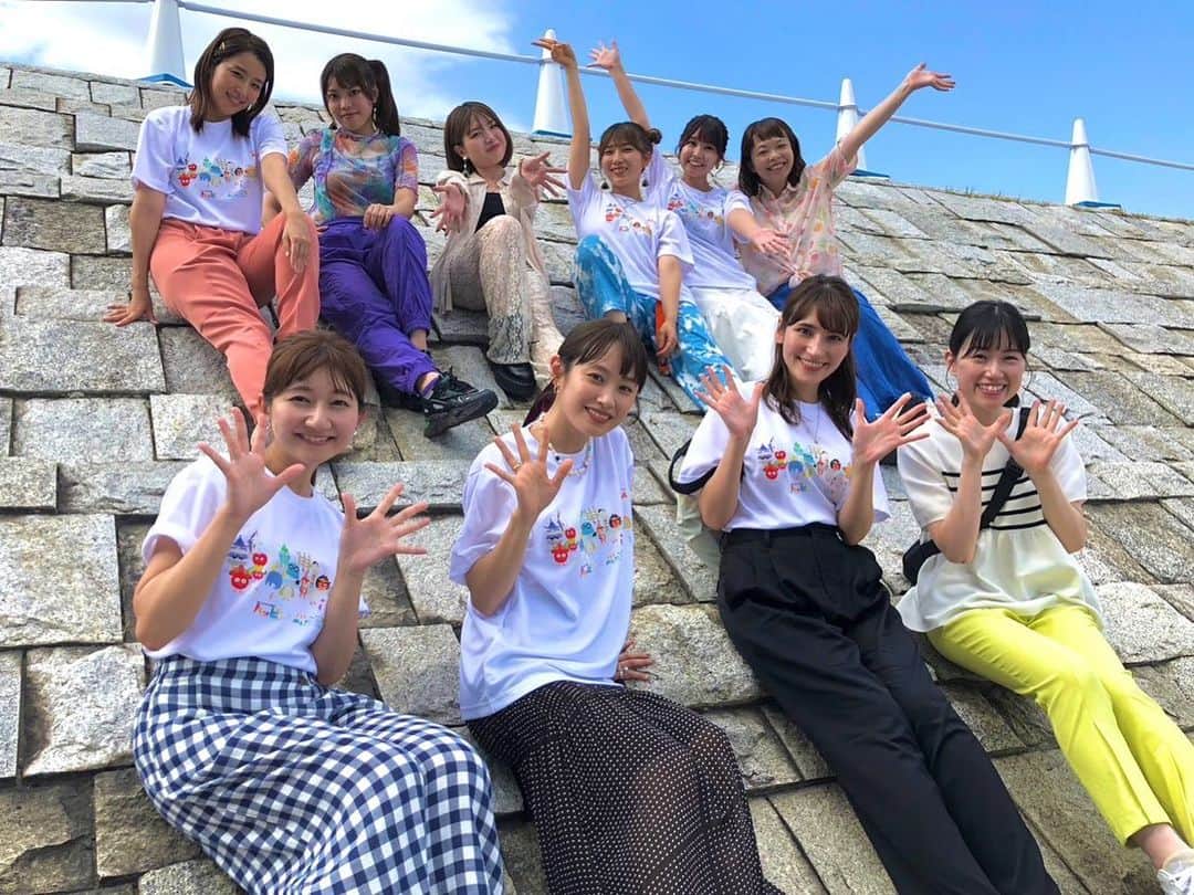 高坂友衣のインスタグラム：「. 女子いっぱい！ タグ付け難しい！  #aba番組祭 #aba番組祭2023」
