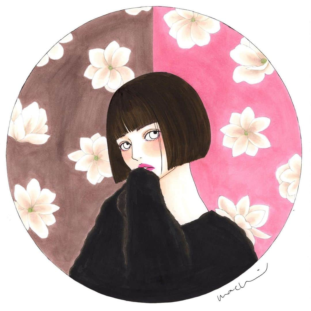 machiさんのインスタグラム写真 - (machiInstagram)「秋っぽい女の子イラストたち🍂  とはいえ、まだまだ暑さは続くみたいですけど…引き続き熱中症気をつけましょうね。」8月28日 19時04分 - material_2014