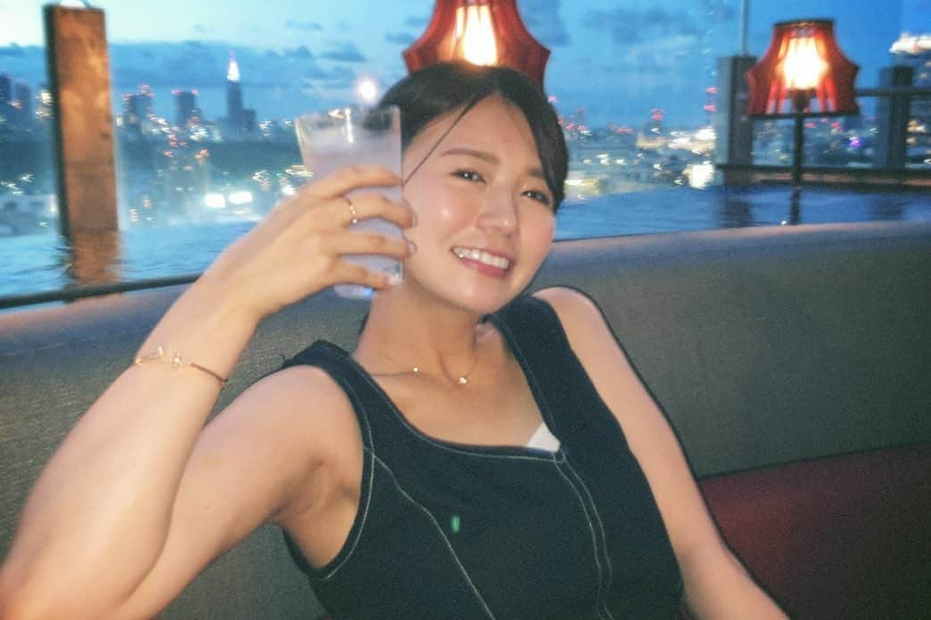 井口綾子さんのインスタグラム写真 - (井口綾子Instagram)「夏といえばビアガだよねえ〜！🌻🍺」8月28日 19時05分 - ayako_inokuchi