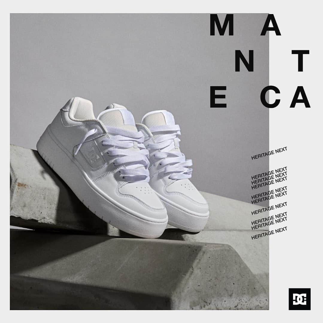 DCシューズのインスタグラム：「The new Women’s Manteca Platform just landed on our site 👈  Link in bio to shop.」