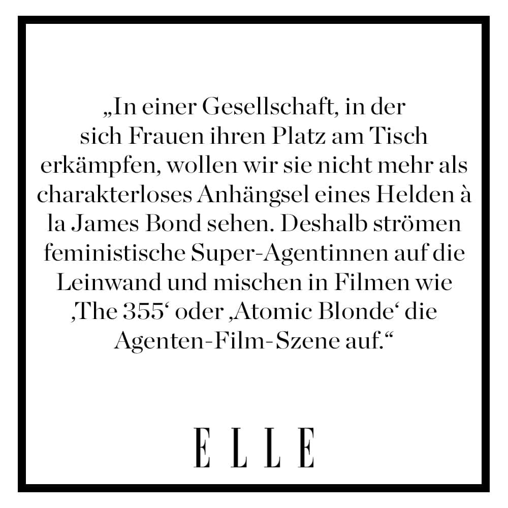 ELLE Germanyのインスタグラム：「Spätestens der Barbie-Film, der aktuell weltweit 1,9 Milliarden US-Dollar eingespielt hat, zeigt, dass sich Feminismus gut verkauft. Studien stützen diese Theorie, dass weibliche Hauptrollen für höhere Umsätze an den Kinokassen sorgen. Ist das wohl der Grund, warum es auch immer mehr weibliche Agentinnen und Superheldinnen gibt? Jetzt auf Elle.de!  #galgadot #heartofstone #netflixandchill #netflix #feminismus #femaleempowerment」