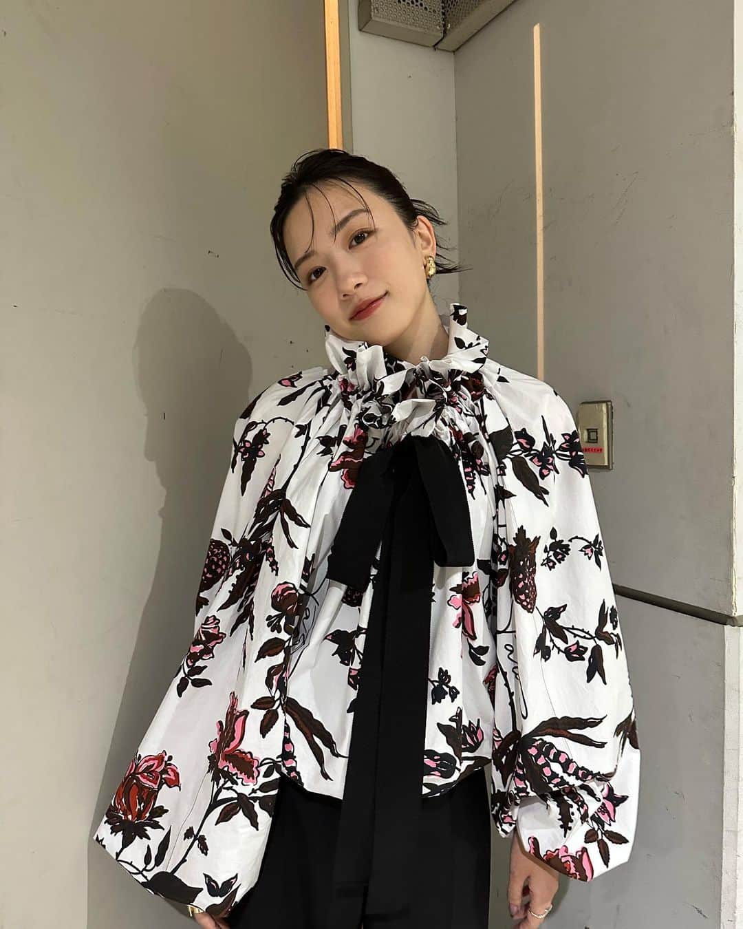 永野芽郁のインスタグラム：「・ 昨日の永野🙇‍♂️🫢   #永野芽郁 #ニコフェス」