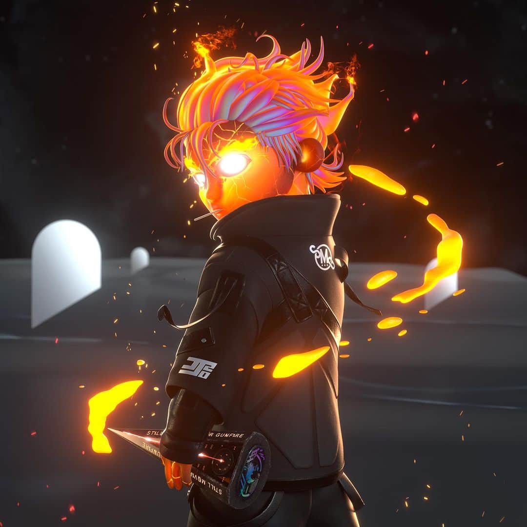 林俊傑のインスタグラム：「Absolutely thrilled to unveil my brand-new customised Stellar, a digital identity that resonates with me on a whole new level! 🔥  I'm even more bullish about the incredible potential that the @arcthecommunity fam can unleash together, especially within this vibrant and curated community. Catch you all on the ARC app tonight – let's make magic happen!✨#intotheARC」