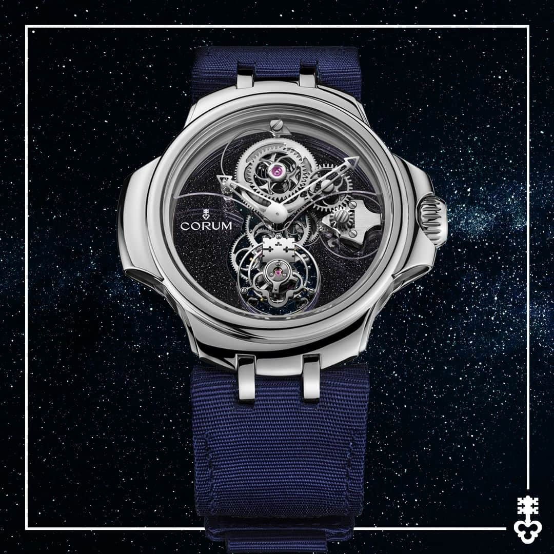 コルムのインスタグラム：「Introducing the Corum Concept Watch.  A groundbreaking timepiece that pushes the boundaries of design and technology, and inches toward sustainability. A tribute to Corum's past, present and future.  #CorumWatches #CorumConceptWatch #CorumGWD2023 #GenevaWatchDays」