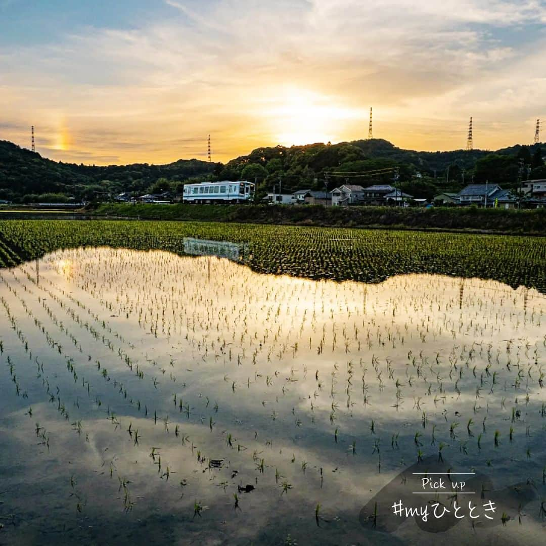 JTさんのインスタグラム写真 - (JTInstagram)「Pick up #myひととき​  汽車とオレンジ色の夕日が美しいこの光景は​ ノスタルジーな雰囲気で心が温まる瞬間。​  ​夕焼けのあたたかな光とのどかな様子は​ ほっとひと息つける優しい世界観で心がほころびます。​  ​いつも忙しくしている方も、のどかな場所や風景で​ “心温まるひととき”を過ごしてみるのも良いかもしれません。​  ​@atsu_.n さん、素敵な投稿をありがとうございます。​  “Pick up #myひととき”では、JTでハッシュタグ投稿キャンペーン開催中に指定のハッシュタグをつけて投稿いただいた写真と「 #JTひとときmagazine」をつけて投稿いただいた写真の中から、「かけがえのないひととき」や「大切な時間」を感じる一枚をご紹介しています。​ たくさんのご投稿お待ちしております。​  #JT​ #ひととき​ #かけがえのないひととき​ #JTひとときmagazine  #夕日​ #夕陽​ #夕日が好きな人と繋がりたい​ #夕陽が好きな人と繋がりたい​ #夕焼けの空​ #夕焼け空が好き​ #イマソラグラム​ #ノスタルジー​ #ノスタルジーな雰囲気​ #自然の風景​ #自然の美しさ​ #ファインダー越しの私の世界​ #汽車​ #汽車撮影​ #オレンジ色の空」8月28日 16時00分 - jt_official.jp