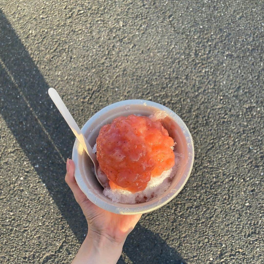 加藤小夏のインスタグラム：「楽しい夏~🍧☀️」