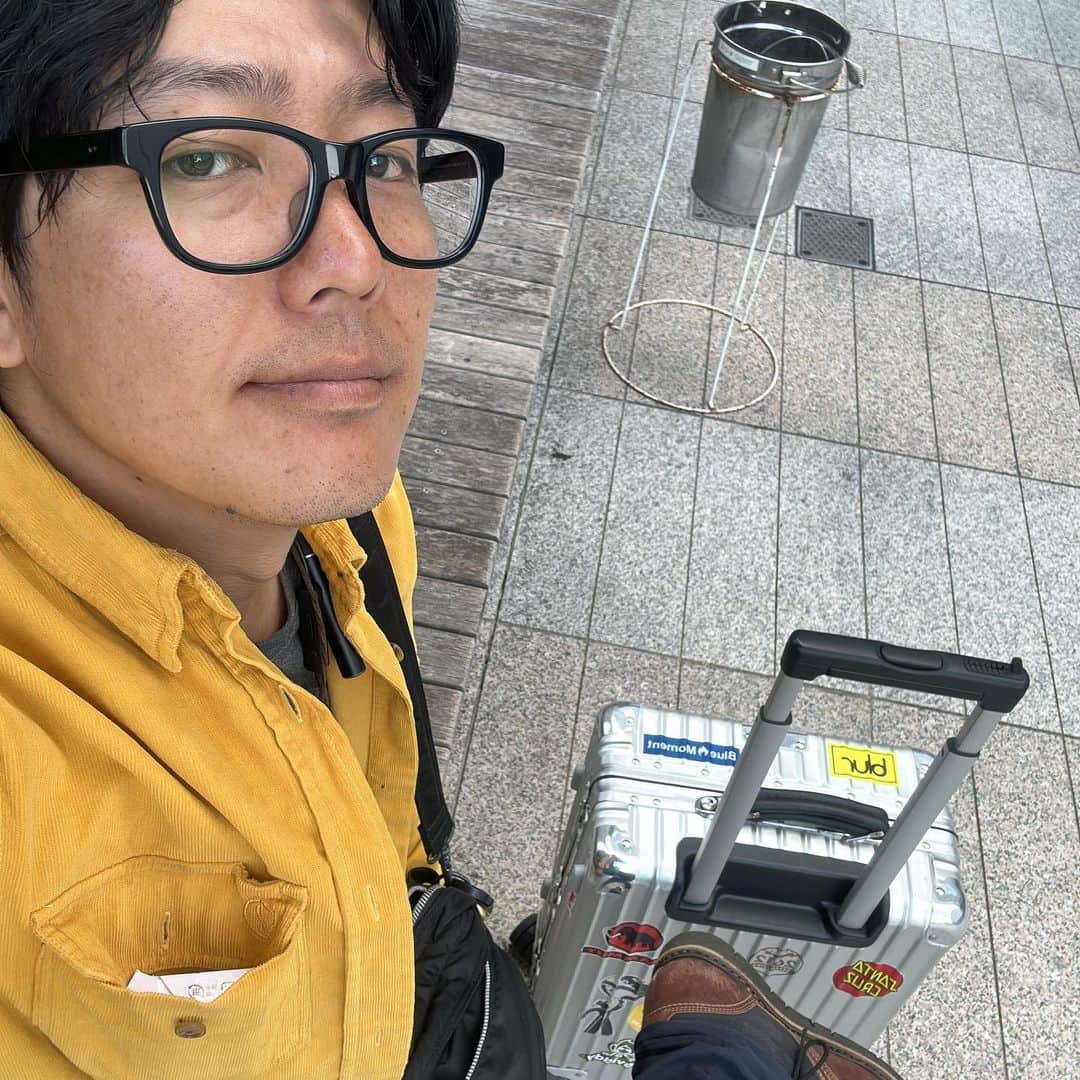 のインスタグラム：「生放送終わり。これからロケ。」